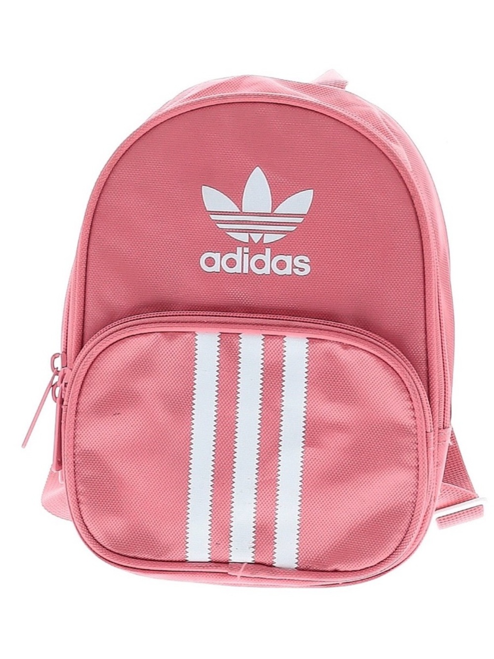 adidas Pink Kids Mini Backpack with White Trefoil